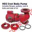 102226 Booster Pump Bell Gossett Hd3 3 Piece Oil Lubricated 1ph Hw4 Rl