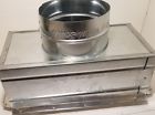 10x4x6 Metal Ceiling Boot Insulated Register Box