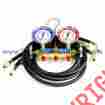 6868008 42044 Yellow Jacket Heat Pump Manifold W 60 Black Plus Ii 1 4 Hoses 686800420448