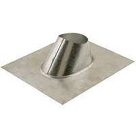25051220-24214621 American Metal New 6 Inch Galvanized #6ef Stove Pipe 2 Wall Roof Flange 6185433