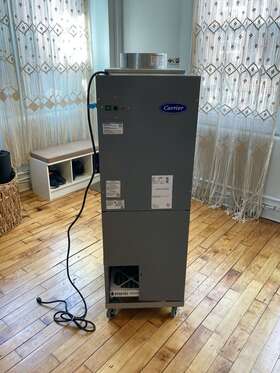 Fn1aaf005000 Carrier Opticlean Negative Air Machine Model