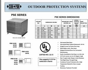Danfoss Pse-311d Con Pak Outdoor Enclosure For Condensing Units