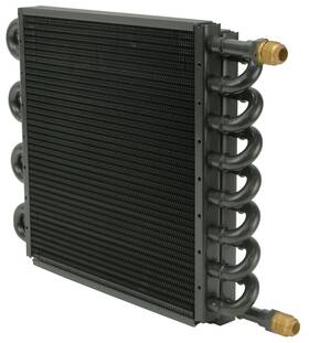 15300 Derale Tube And Fin Cooler Core Black