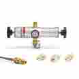 Dp0v-2fba-rg Ralston Instruments Pneumatic Cylinder Hand Pump With Gauge Adapter