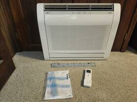 Fujitsu Agu15rlf Floor Mount New Out Of Box Never Installed Complete