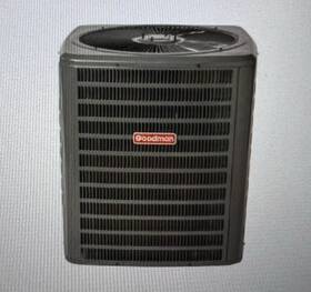 Goodman Gxsh501810 Air Conditioning Condensing Unit. 15.2 Seer2 1.5 Ton