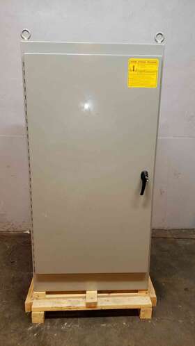 1418y30 Hammond 72x36x30 Inch Metal Free Standing Electrical Enclosure Cabinet Type