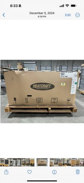 Ptn069l6be Heatcraft Condensing Unit Walkin-freezer