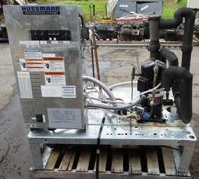Hiru060cslk-h Hussmann Condensing Unit Water-cooled 208-230/3ph/60hz For Parts Or Repair
