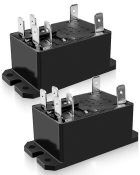 Jufzqo Tkedgpr021204 2 Pcs Furnace Relay - Dpst General Purpose For Enhanced