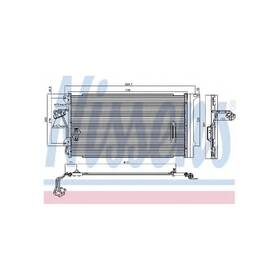 94667 Nissens Air Conditioning Condenser/receiver Drier Assembly -