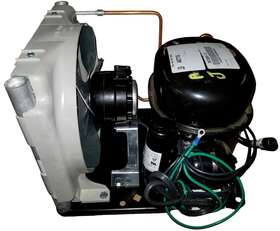 Aea4444yxdpa Tecumseh 1/4hp Refrigeration Condensing Unit 208-230v Indoor High Temp