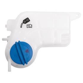 Eca92042 Trq Front Radiator Coolant Reservoir Expansion Tank Overflow Bottle Clear Com