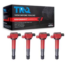 Ica64253 Trq Ignition Coil Set Compatible With 2013-2015 Acura Ilx 2008-2012 Honda Acc