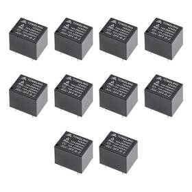 A18072000ux0137 Uxcell 10 Pcs Jqc-3ff-s-z Dc 12v Coil Spdt 5pins Pcb Electromagnetic Power