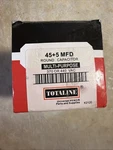 Totaline 45+5 Mfd Uf P291-4554RS 370 440 Volt Dual Run Round Capacitor. Fixed Price $30.00.