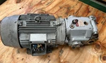 Used Toshiba 3PH 200V Motor W/ Toyo-oki HPP-VD3V-F40A3-A Hydraulic Pump. Fixed Price $550.00.