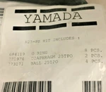 Yamada Diaphragm Pump Parts Repair Kit 25-PS : Includes. Fixed Price $125.98.