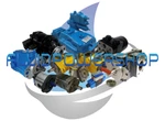 New Aftermarket Vickers 25VTB17A201C20 282 Vane Pump / Eaton 497036. Fixed Price $660.00.