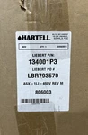 Hartell Liebert P/n 134001P3 Po # LBR793570 A5X-1LI-460V Rev M 806003. Fixed Price $667.66.