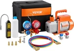 Manifold Gauge Vevor 4.5 Cfm Vacuum Pump. Fixed Price $222.12.