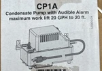 Supco 115 Volt Condensate Pump Foot Lift W/ Audible Alarm CP1A CP-20SB. Fixed Price $54.99.