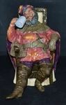 Very Nice Royal Doulton Figurine #2162 The Foaming Quart" - 6" High 1954. Fixed Price $23.99.