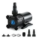 Ul-listed Submersible Pump, 1100GPH Adjustable Flow, Outdoor In-line Freshwat.... Fixed Price $99.80.