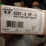 Sporlan 940089 CDST-9 5/8" Odf Electric Regulator Valve W/ Inlet Pressure Tap. Fixed Price $600.00.