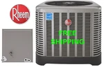 Ton Rheem Endeavor 14.3 SEER2 R-454B Condensing Unit And 12" Evaporator Coil. Fixed Price $3087.00.