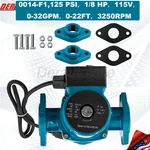 For Taco 0014-F1 Hydronic Circulating PUMP,1/8 HP,115V, PHASE,125 Psi, 0-32GPM. Fixed Price $155.00.