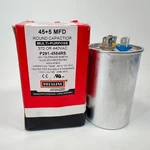 Totaline 45+5 Mfd Uf P291-4554RS 370 440 Volt Dual Run Round Capacitor. Fixed Price $24.99.