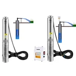 Deep Well Submersible Pump Stainless Steel 3/0.5/1.5/2HP 230V 37GPM 640FT. Fixed Price $216.59.