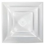 American Louver STR-C-6W-FR Ceiling DIFFUSER,SQUARE,PLASTIC,6" Duct 54ZF36. Fixed Price $81.80.