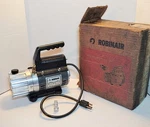 Robinair Single Stage Direct Drive Vacuum Pump 15100. Fixed Price $49.95.