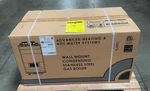New Htp 140K Btu Nat Gas Wall Mount Condensing Stainless Steel Boiler UFT-140W. Fixed Price $999.00.
