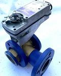 Johnson Controls VG18A5KT+94NGGA 3-WAY 2-1/2" Forged Brass Ball Valve Fast Ship. Fixed Price $712.00.