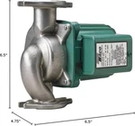 Taco 007-SF5 Potable Water Circulating Pump, 1/25 Hp, 115V, Flange, Stainless. Fixed Price $350.00.
