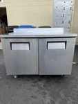 True Undercounter Freezer, Doors, Model T-23F-2, Mpn. Fixed Price $2495.00.