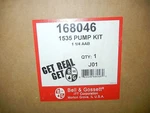 Bell & Gossett 168046 New 1535 Pump Kit 1/4 Aab. Fixed Price $175.00.