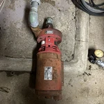 1-1/2 Centrifugal Pump Inlet Outlet 1HP 3 Phase 220/440 Bell & Gossett. Fixed Price $200.00.