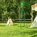 8FT Green Metal Yard Garden Decoration Weather Rust Resistant. Fixed Price $58.99.