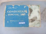 Little Giant Condensate Removal Unit Model 55110 VC-17ULS VOLTS220-240 50/60 Nos. Fixed Price $90.00.