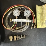 Sid Harvey P115-10 Oil Pump Testing Manifold And Second Gauge No Number. Fixed Price $180.00.