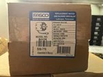 Fasco D1125 Refrigeration Motor, 1/12HP, 208 230VAC, 50/60HZ, 1PH, 1550RPM. Fixed Price $100.00.