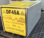Superior Valve DF45A Filter/drier Cartridge Replacement Kit 4CFA Shells B8S3. Fixed Price $16.50.