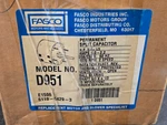 Fasco D951 Motor, 3/4-1/3HP, 1075 Rpm (2 Speed), 208-230V, 1-PH, Psc Type. Fixed Price $125.00.