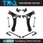 Trq 10PC Suspension Kit Lower Control Arms Ball Joints Sway Bar Links Tie Rods. Fixed Price $174.95.