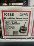 Mars 10585 Furnace Blower Motor 1/3 Hp 115 Vac. Fixed Price $100.00.
