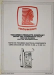 Tecumseh 1990 Engine Electrical Component Tests Graham-lee 31-SM Service Manual. Fixed Price $67.99.